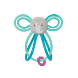 Manhattan Toy Winkel Elephant Rattle & Sensory Teether-MT215870-Pumpkin Pie Kids Canada