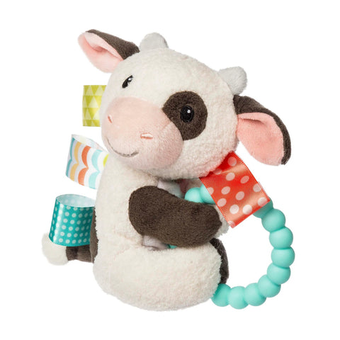 Mary Meyer Teether Rattle - Buttercup Cow-MM43280-Pumpkin Pie Kids Canada