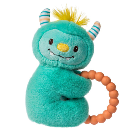 Mary Meyer Teether Rattle - Mookie Monster-Pumpkin Pie Kids Canada