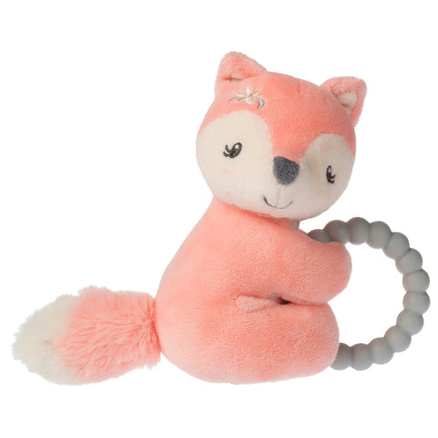 Mary Meyer Teether Rattle - Sweet-N-Sassy Fox-Pumpkin Pie Kids Canada