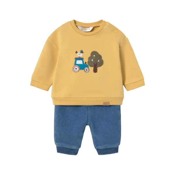 Mayoral 2PC Set - Ochre-2535-60 2-4M-Pumpkin Pie Kids Canada