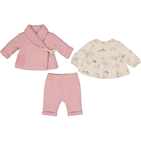 Mayoral 3-Piece Knit Set - Orchid-2561-010 2-4M-Pumpkin Pie Kids Canada