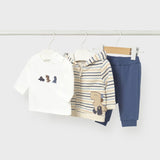 Mayoral 3-Piece Tracksuit Set - Arctic Blue-Pumpkin Pie Kids Canada