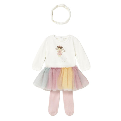 Mayoral 3-Piece Tutu Set - Multicolour-Pumpkin Pie Kids Canada