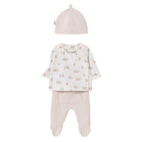 Mayoral 3pc Baby Set - Natural-9.906-58 2-4M-Pumpkin Pie Kids Canada