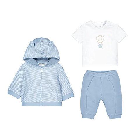 Mayoral 3pc Tracksuit - Blue-Pumpkin Pie Kids Canada