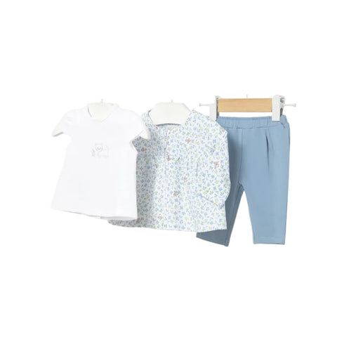 Mayoral 3pc Tracksuit - Lagoon-Pumpkin Pie Kids Canada