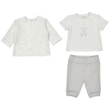 Mayoral 3pk Tracksuit - Silver-1894-073 1-2M-Pumpkin Pie Kids Canada