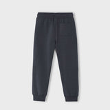 Mayoral Basic Cuffed Fleece Jogger - Asphalt-742-088 2-Pumpkin Pie Kids Canada