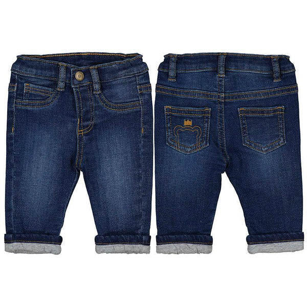Mayoral Basic Jean Pants - Denim-593-005 2-4M-Pumpkin Pie Kids Canada