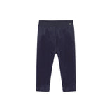 Mayoral Basic Velvet Leggings - Navy-727-091 9M-Pumpkin Pie Kids Canada