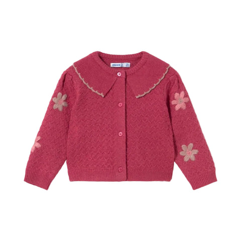 Mayoral Cardigan - Petal Mix-2306-041 9M-Pumpkin Pie Kids Canada