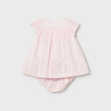 Mayoral Chiffon Dress - Baby Rose-Pumpkin Pie Kids Canada