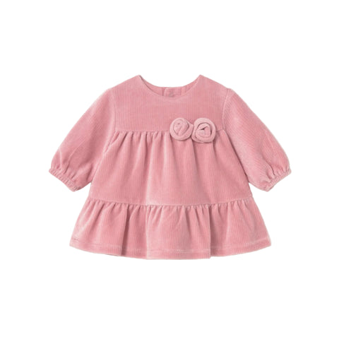 Mayoral Corduroy Dress - Pink-2822-45 2-4M-Pumpkin Pie Kids Canada