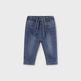 Mayoral Denim Pants - Blue-593-002 1-2M-Pumpkin Pie Kids Canada