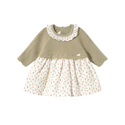 Mayoral Dress - Bayleaf-2805-029 4-6M-Pumpkin Pie Kids Canada