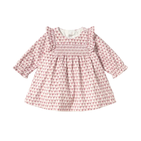 Mayoral Dress - Cipria-2816-024 4-6M-Pumpkin Pie Kids Canada