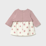 Mayoral Dress - Petal-2832-030 2-4M-Pumpkin Pie Kids Canada