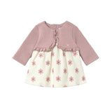 Mayoral Dress - Petal-2832-030 2-4M-Pumpkin Pie Kids Canada