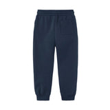 Mayoral Fleece Joggers - Navy-Pumpkin Pie Kids Canada