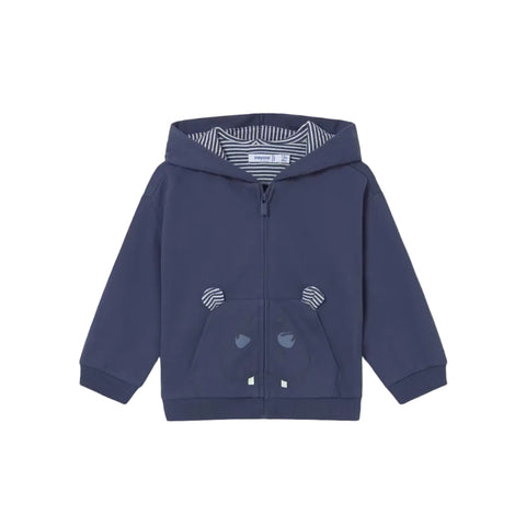 Mayoral Hoodie - Ocean-1407-036 6M-Pumpkin Pie Kids Canada