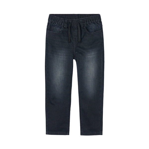 Mayoral Jogger Jeans - Black-4566-090 2-Pumpkin Pie Kids Canada