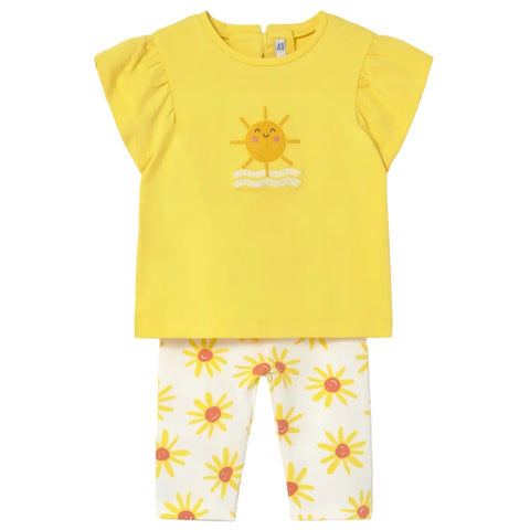 Mayoral Legging Set - Mimosa-1751-091 6M-Pumpkin Pie Kids Canada