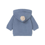 Mayoral Lined Knit Cardigan - Cloud-Pumpkin Pie Kids Canada