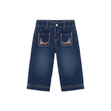 Mayoral Pants - Dark Denim-2554-037 9M-Pumpkin Pie Kids Canada