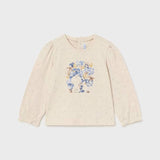 Mayoral Polka Dots Top - Milk-Pumpkin Pie Kids Canada