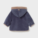 Mayoral Reversible Coat - Indigo-2412-056 4-6M-Pumpkin Pie Kids Canada