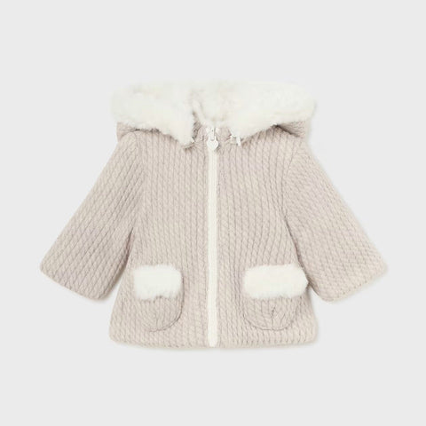 Mayoral Reversible Pullover Jacket - Walnut-Pumpkin Pie Kids Canada