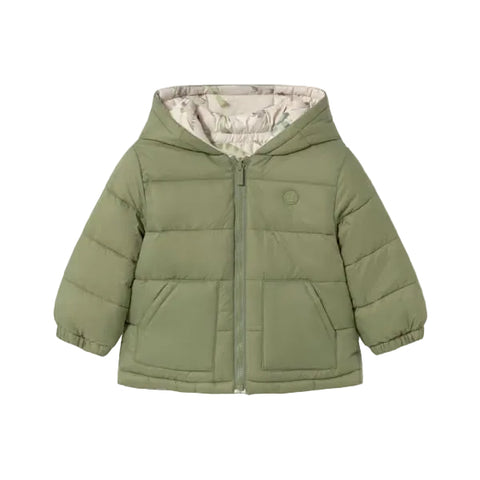 Mayoral Reversible Soft Puffer Jacket - Bayleaf-2421-022 9M-Pumpkin Pie Kids Canada
