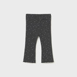 Mayoral Ribbed Flare Legging - Lead-Pumpkin Pie Kids Canada
