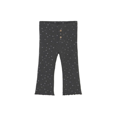 Mayoral Ribbed Flare Legging - Lead-Pumpkin Pie Kids Canada