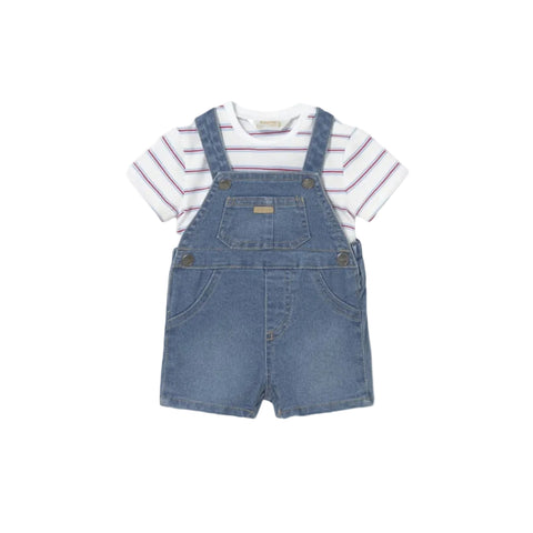 Mayoral Romper Set - Denim-1623-048 2-4M-Pumpkin Pie Kids Canada