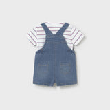 Mayoral Romper Set - Denim-Pumpkin Pie Kids Canada