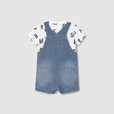 Mayoral Romper Set - Denim-Pumpkin Pie Kids Canada