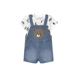 Mayoral Romper Set - Denim-Pumpkin Pie Kids Canada