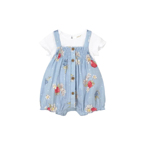 Mayoral Romper Set - Lagoon-1638-043 2-4M-Pumpkin Pie Kids Canada