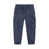 Mayoral Soft Cargo Pants - Eclipse-Pumpkin Pie Kids Canada