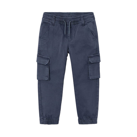 Mayoral Soft Cargo Pants - Eclipse-Pumpkin Pie Kids Canada