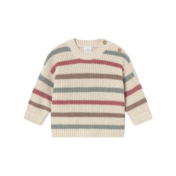 Mayoral Sweater - Stripe-2367-35 4-6M-Pumpkin Pie Kids Canada