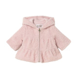 Mayoral Sweatshirt Cardigan - Baby Rose-2413-034 2-4M-Pumpkin Pie Kids Canada