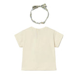 Mayoral Top & Headband Set - Bone-Pumpkin Pie Kids Canada