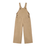 Mayoral Twill Overall - Camel-4608-010 2-Pumpkin Pie Kids Canada