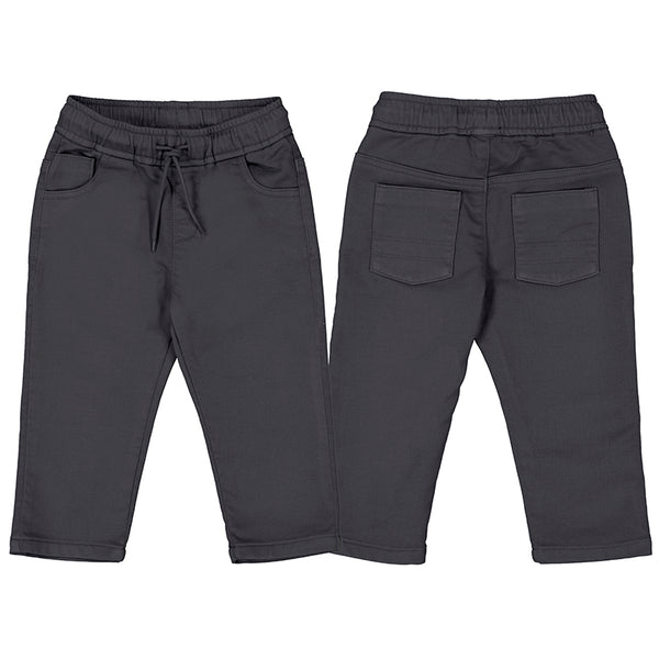 Mayoral Twill Pants - Asphalt-1.579-87 9M-Pumpkin Pie Kids Canada