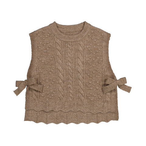 Mayoral Vest - Brown-Pumpkin Pie Kids Canada