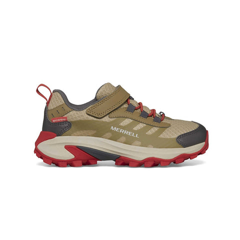 Merrell Moab Speed 2 WP Hiker - Coyote-MK267545 11 M-Pumpkin Pie Kids Canada