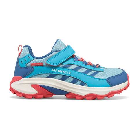 Merrell Moab Speed 2 WP Hiker - Turquoise/Coral-MK167547 11 M-Pumpkin Pie Kids Canada